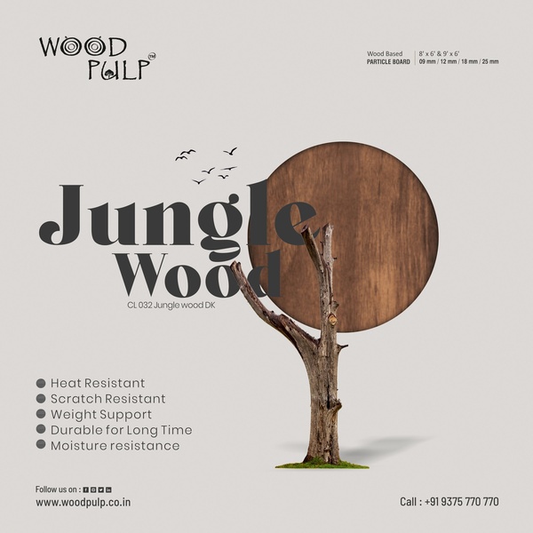 particle board, wood panel board, engineered wood board, sheet board, wood based panel, furniture board, product launch, brand awareness, minimalist, modern typography, calm, trustworthy, neutral, brown